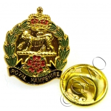 Royal Hampshire Regiment Lapel Pin Badge (Metal / Enamel)